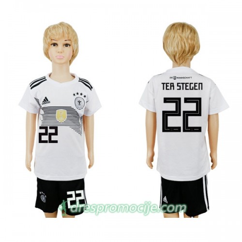 Njemačka Dres Ter Stegen 22 Dječji Domaći Svjetsko prvenstvo 2018 Njemačka Dres Ter Stegen 22 Dječji Domaći Svjetsko prvenstvo 2018